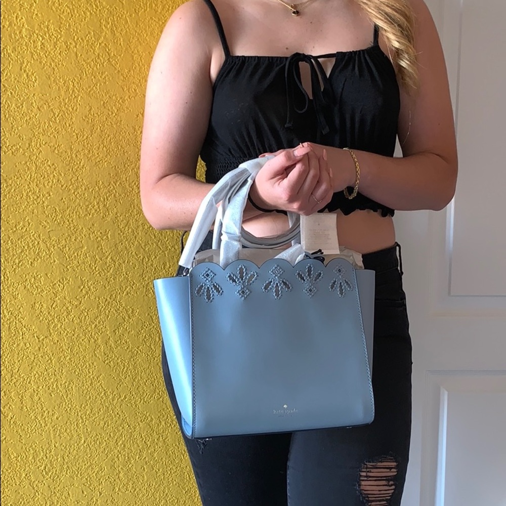 NWT kate spade Magnolia Street Eyelet Mini Mina